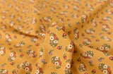 Paisley Flower Floral patterned Fabric made in Korea by the Half Yard
