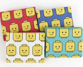 韓國製造的積木頭圖案布料由 Half Yard 生產