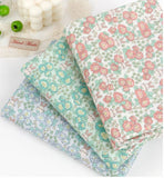 牡丹ガーデンウサギバニー柄OEKO Tex生地(韓国製、半ヤード単位)