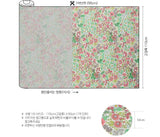 Wildflower Garden Floral Patterned OEKO Tex Fabric made in Korea by the Half Yard