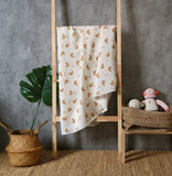 かわいいテディベア ビスコース レーヨン生地 韓国製 36" x 61" 90cm x 155cm ヤード単位