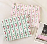 Retro Petite Flower Floral patterned Fabric made in Korea by the Half Yard