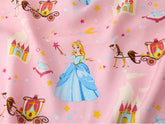 Cinderella Viscose Rayon Fabric printed in Korea 36" x 44" 90cm x 110cm by the Yard