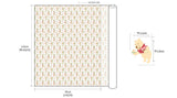 Winnie the Pooh Piglet Pattern Fabric printed in Korea by the Half Yard