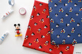 Disney Mickey Cotton Antibiosis Fabric printed in Korea by the Half Yard