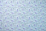 Winnie the Pooh Eeyore Pattern Fabric printed in Korea by the Half Yard