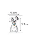 Disney Retro 101 Dalmatians Character Cotton Fabric made in Korea by the Half Yard