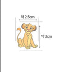 Disney Retro Lion King Licensed Cotton Fabric made in Korea by the Half Yard