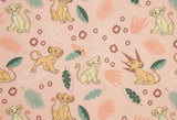 Disney Retro Lion King Licensed Cotton Fabric made in Korea by the Half Yard