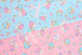 Sanrio Little Twin Stars Kiki Lala Character Oxford Fabric printed in Japan by the Half Yard