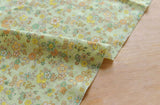 Wild flower Bouquet Flower Garden Floral patterned Fabric made in Korea by the Half Yard