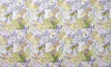 Wild Flowers Floral Patterned Lawn Fabric made in Korea by the Half Yard