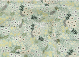 Floral Garden Wild Flower patterned Fabric made in Korea by the Half Yard DTP ys1541