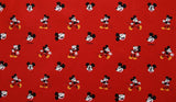 Disney Mickey Cotton Antibiosis Fabric printed in Korea by the Half Yard
