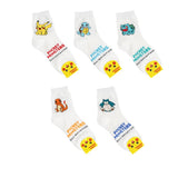 Pokemon Pikachu Patterned Mini Crew Socks Women's Socks made in Korea