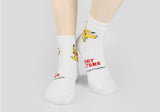 Pokemon Pikachu Patterned Mini Crew Socks Women's Socks made in Korea