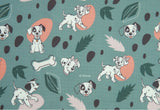 Disney Retro 101 Dalmatians Character Cotton Fabric made in Korea by the Half Yard