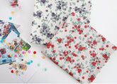 Blueberry Fruits Patterned Fabric made in Korea by Half Yard Digital Textile Printing