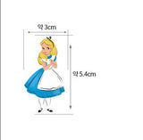 Disney Alice in Wonderland Fabric printed in Korea by the Half Yard