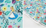 Disney Alice in Wonderland Fabric printed in Korea by the Half Yard