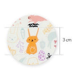 かわいいウサギのバニー柄生地、かわいい、子供、裁縫、キルト、韓国製、ハーフヤード