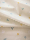 Disney Mickey Mouse 60s Asa Cotton Fabric Made in Korea by the Half Yard 18" x 57" ( 45 cm x 144 cm)