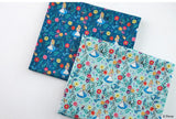 Disney Alice in Wonderland Fabric printed in Korea by the Half Yard