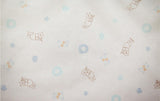 Disney Winnie the Pooh Patterned 60s Asa Cotton Fabric Made in Korea by the Half Yard 18" x 57" ( 45 cm x 144 cm)