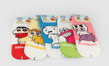 Japan Animation Crayon Shin Chan Cute Hip Patterned Low Cut Socks Women's Socks made in Korea