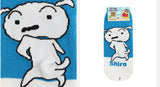 Japan Animation Crayon Shin Chan Cute Hip Patterned Low Cut Socks Women's Socks made in Korea
