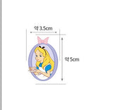 Disney Alice in Wonderland Tea Time Fabric printed in Korea by the Half Yard