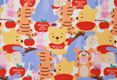Winnie the Pooh Baby Pooh Character Cotton Fabric made in Korea by the Half Yard
