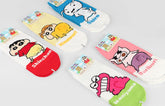 Japan Animation Crayon Shin Chan Cute Hip Patterned Low Cut Socks Women's Socks made in Korea