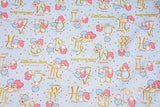 サンリオ リトルツインスターズ キキ&ララ キャラクター オックスフォード生地 日本製 半ヤード単位