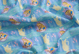 Disney Alice in Wonderland Tea Time Fabric printed in Korea by the Half Yard