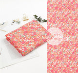 Petite Flower Floral Patterned OEKO TEX Fabric made in Korea by the Half Yard