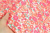 Petite Flower Floral Patterned OEKO TEX Fabric made in Korea by the Half Yard