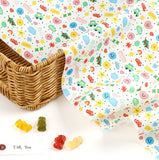 兒童玩具夢想圖案 OEKO TEX 布料韓國製造 Half Yard