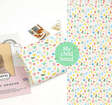 兒童玩具夢想圖案 OEKO TEX 布料韓國製造 Half Yard