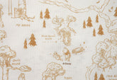 Winnie the Pooh Tigger Piglet Eeyore Roo Robin Cotton Fabric printed in Korea by the Half Yard
