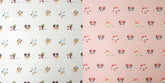 Disney Mickey Minnie Cotton Organic 30s Fabric printed in Korea by the Half Yard
