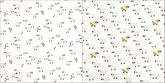 Animal Star Sheep Rainbow Sheep Patterned OEKO TEX Fabric made in Korea by Half Yard