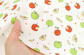 Apple Fruits patterned OEKO-TEX® Fabric, Made in Korea by the Half Yard