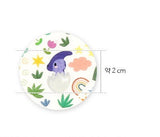 Cute Dinosaur Kawaii Baby Dino Patterned OEKO-TEX Fabric made in Korea by the Half Yard