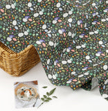 Cute Dinosaur Kawaii Baby Dino Patterned OEKO-TEX Fabric made in Korea by the Half Yard