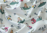 Disney Alice in Wonderland Fabric printed in Korea by the Half Yard