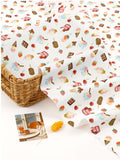 Dessert Ice cream Chocolate Strawberry Sweets patterned OEKO-TEX® Fabric, Made in Korea by the Half Yard