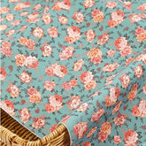 フラワーローズ柄のOEKO-TEX®生地、韓国製、半ヤード単位