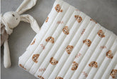 Mini Teddy Bear High Quality Modal Cotton Microfiber Quilted Fabric made in Korea by the Half Yard