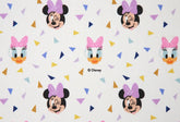 韓国でプリントされたディズニーミニーマウスデイジーダックトゥインクル生地(半ヤード単位)